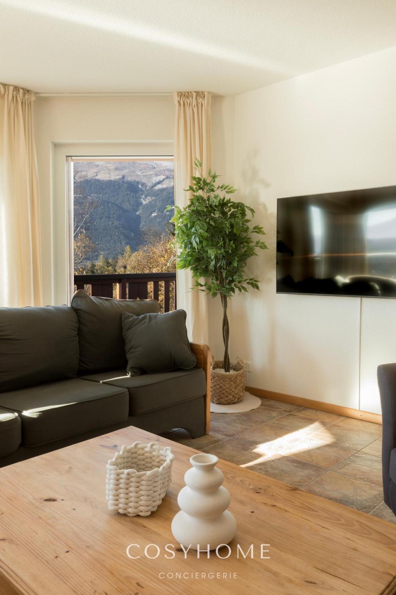 Chalet Des Alpes - Sunset View - Crans-Montana Exterior foto
