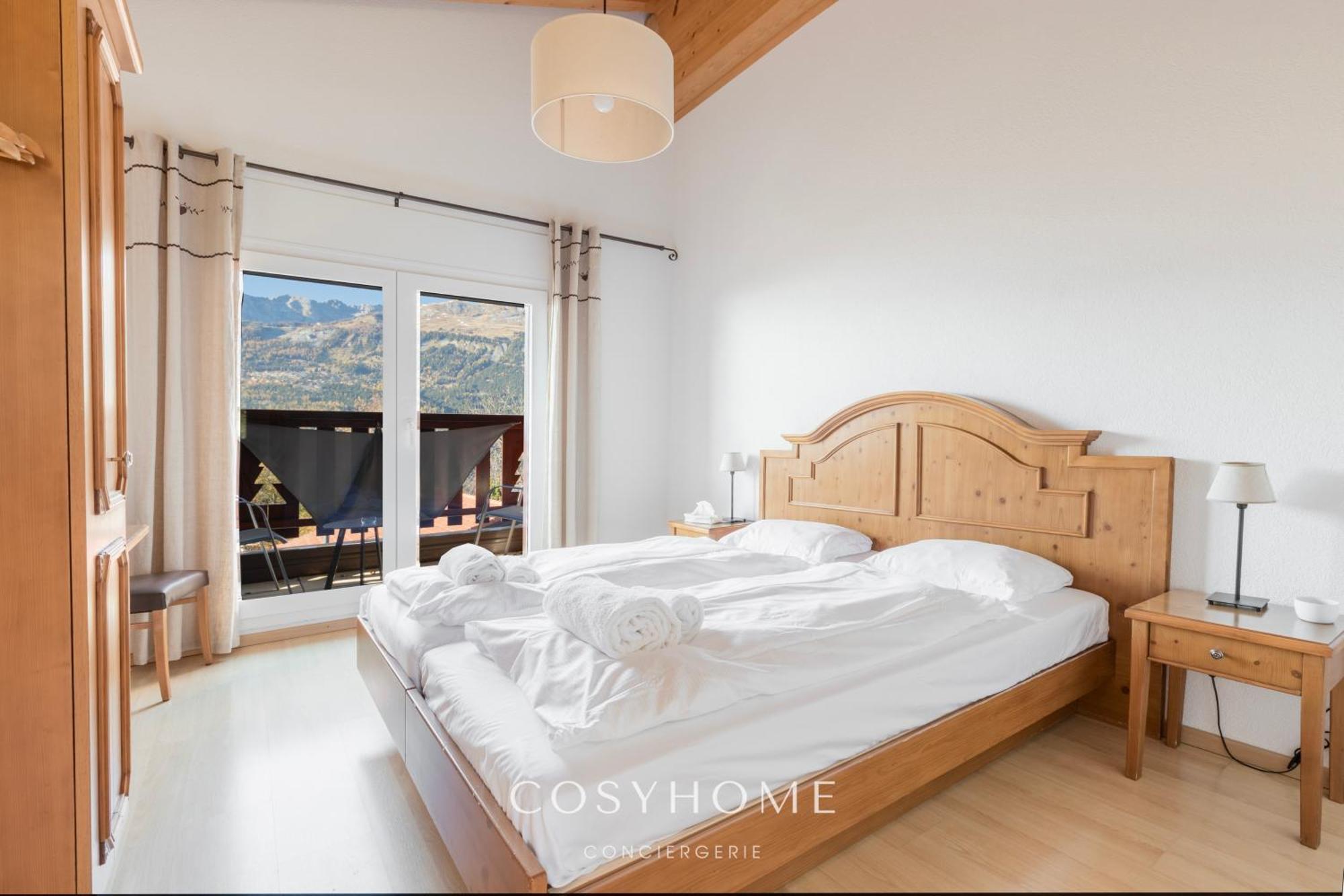 Chalet Des Alpes - Sunset View - Crans-Montana Exterior foto